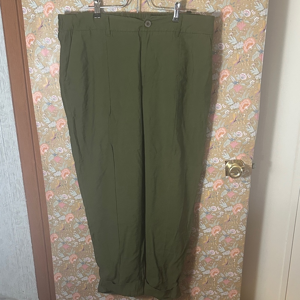 A New Day Olive Green Trousers size 17